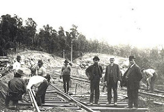 Railway line at Glenbrook, 1912 | by State Records NSW